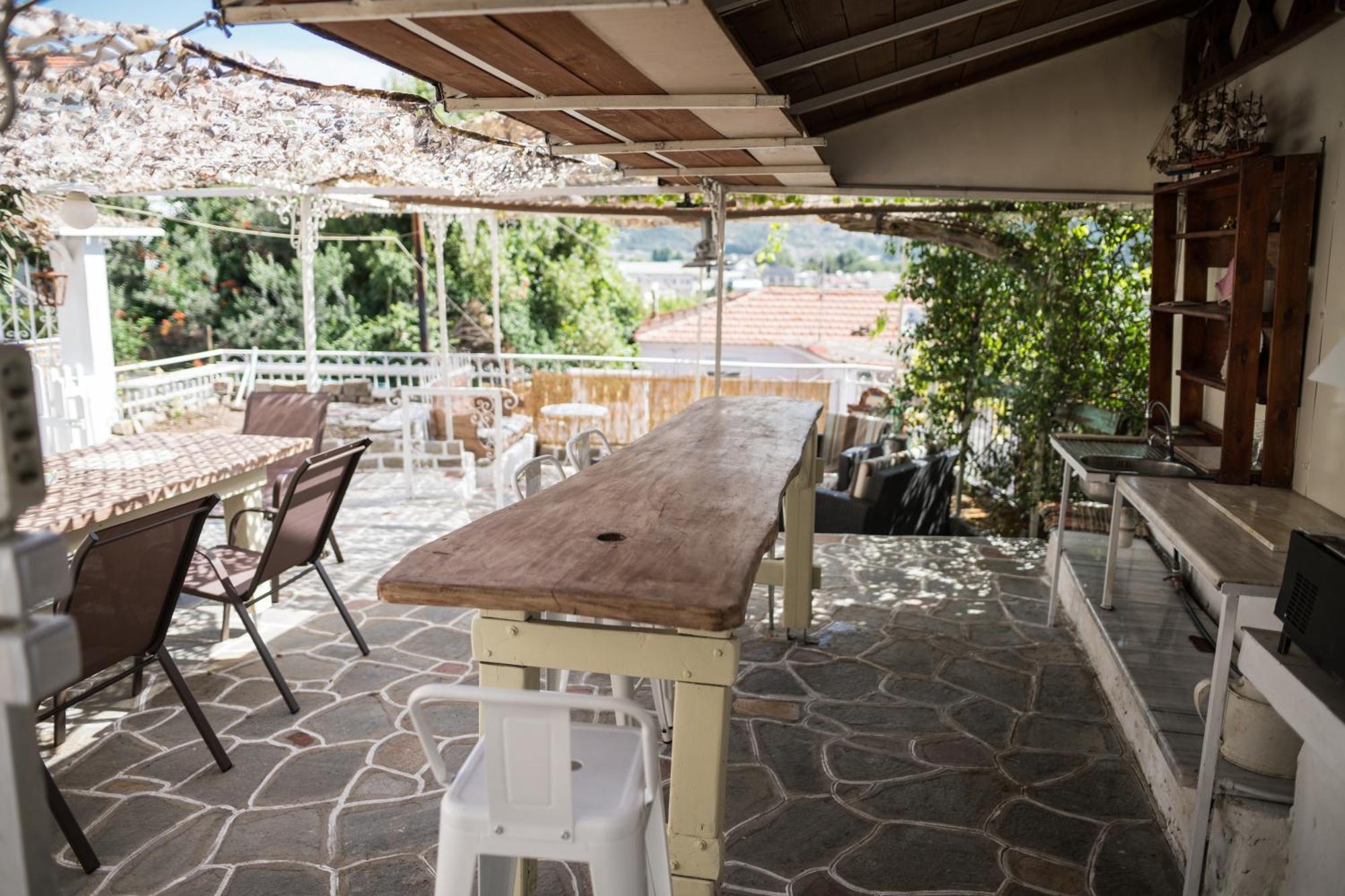 Ferienwohnung The Garden House Kavala Exterior foto